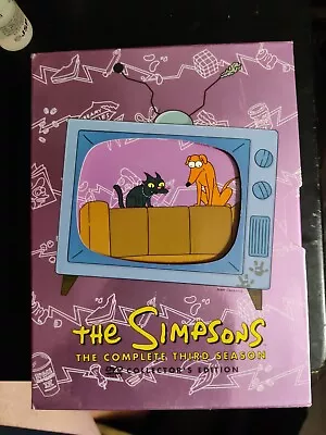 The Simpsons Complete Third Season DVD • $7.95