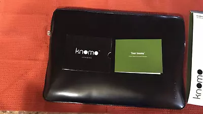 MacBook 15” Leather Case Knomo London • $9.99