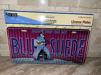 Elvis License Plate Sign Blue Suede Shoes • $15
