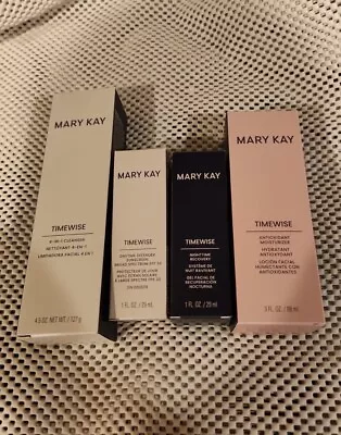 MARY KAY TimeWise Miracle Set 3D - 4-Piece Set Normal/Dry - Mk New!! Ex05/25 • $65