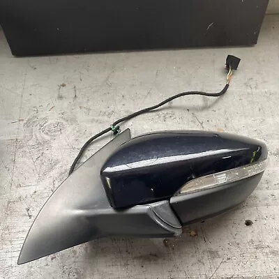 $79.99 • Buy Vw Cc Drivers Side Mirror Glass Turn Signal 2009-2012 Black Oem