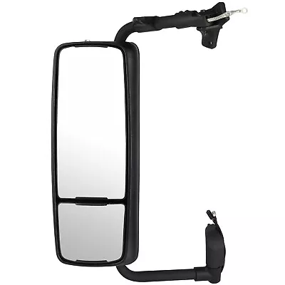 Truck Mirror Complete Door Chrome Driver Left Side For 2004-2017 Volvo VNL • $151.76