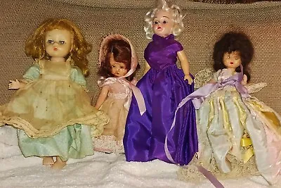 Lot-4 Vintage 7  Fashion Dolls-Bent Knee Mme.AlexanderHollywoodStorybook  1950 • $64