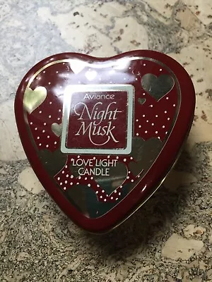 RARE Vintage 80s Aviance Night Musk Love Light Candle By Prince Matchabelli • $89.50