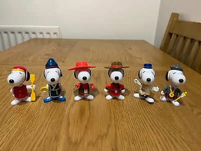 McDonalds 1999 Happy Meal Toys Set Of 6 Snoopy’s • £9.99