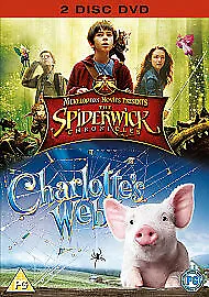 The Spiderwick Chronicles/Charlotte's Web DVD (2009) Freddie Highmore Waters • £2.07