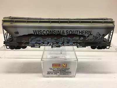 N Scale Micro Trains MTL 094 44 340 MRMX 501111 Factory Weathered & Graffitied • $35