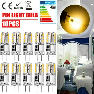 £7.95 • Buy 10 PCS G4 LED Bulbs Capsule Replace Halogen Bulb DC 12V SMD Light Corn Bulb Lamp