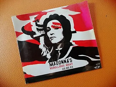 $99.99 • Buy Madonna [ Rebellious Night ] Promo Cd Thailand Edition American Life Mixes