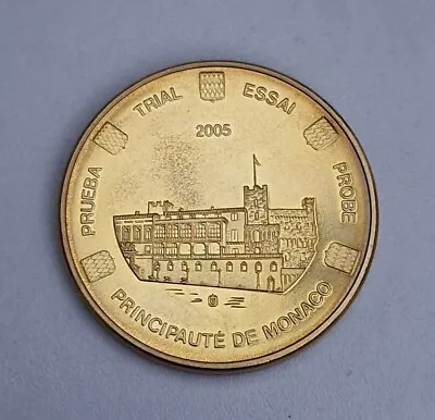 50 Euro Cents 2005 Trial Probe Specimen Excellent Condition Coin  Monaco • $5.53