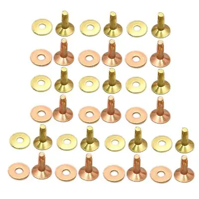 Rivets And Burrs Washers Fastener For Saddlery Tack Repair Bridles Leather • $15.96