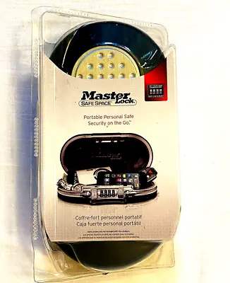 Master Lock Safe Space Portable Combination Lock Box Safe Model 5900DCLAM - New • $20