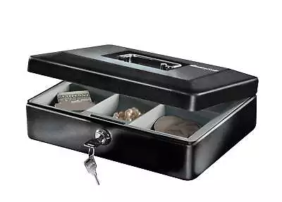 SentrySafe CB-10 Steel Cash Box With Key Lock 0.12 Cu. Ft. Black • $26.50