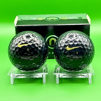 Extremely Rare Nike Golf Balls; One Black Tiger Woods  - 2 New In Box - Masters • $90