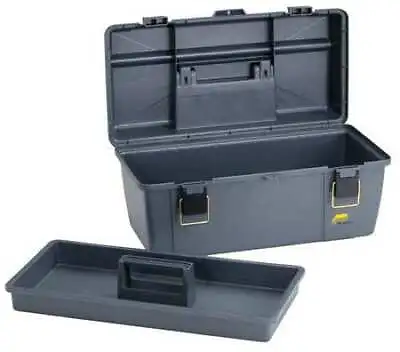 Plano 651-010 Portable Tool Box Plastic Gray 20 In W X 11 In D X 9 In H • $18.15