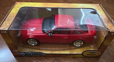 Hot Wheels 1/18 Red Ford Mustang Gt Metal Collectors Edition 1:18 NEW • $72.69