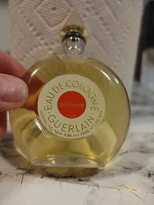 Vintage Shalimar Eau De Cologne Guerlain 1.7 Fl Oz Bottle • $30