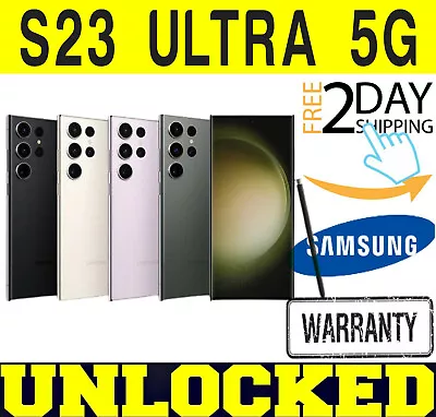 Samsung Galaxy S23 Ultra 5g S918u1 256gb│ 512gb (factory Unlocked)⚫️⚪️🟢❖sealed❖ • $869.95