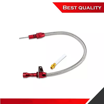 Flexible Stainless Transmission Dipstick 700 R4 Tranny Suit SBC BBC Chevy GM Red • $26.95
