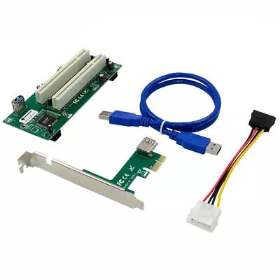 PCI-Express To PCI Adapter Card PCIe To Dual Pci Slot Expansion Card • $23.90