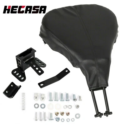 $47 • Buy Adjustable Driver Rider Backrest For Harley 09-UP Street Electra Road Glide King