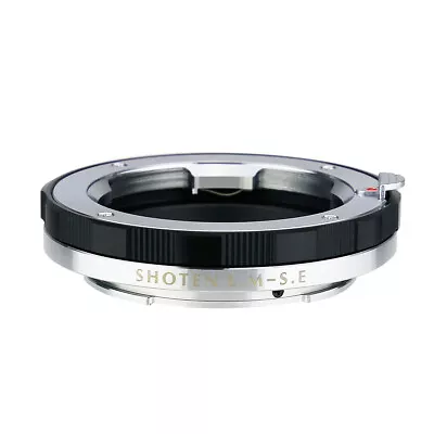 SHOTEN Lens Adapter Leica M Ziess M VM Lens To Sony E A7R2 A9 A7S A1 A7C A7RV  • $75.99