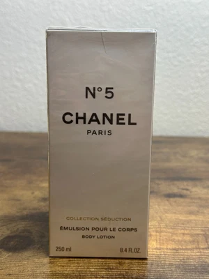 $180 • Buy CHANEL No 5 Seduction Body Bath Lotion 250 Ml 8.4 Oz. Sealed Box