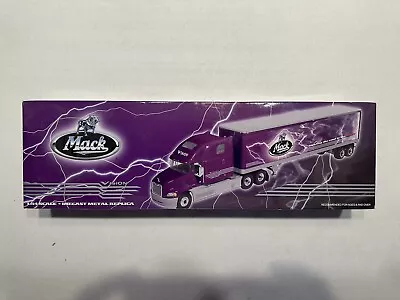 First Gear Mack Truck Tractor-Trailer 1:54 Die Cast Vision Purple 59-0195 • $65