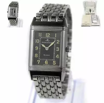 Jaeger-Lecoultre Reverso 251.8.86 24MM Black Dial Box Papers • $5000