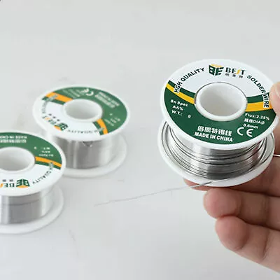 0.3mm 0.5mm 60/40 Tin Lead Rosin Core Solder Wire Soldering Welding 100g • $19.98