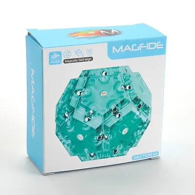 Magnetic Fidget Sphere 12 Piece Pentagon Desk Toy • $12.95