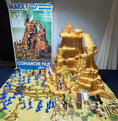 MARX TOYS COMANCHE PASS Play Set No. 3416 • $539.99