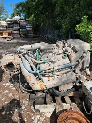 Detroit Diesel 6v92 Marine Diesel Engine 550 HP Running Take-out • $9500