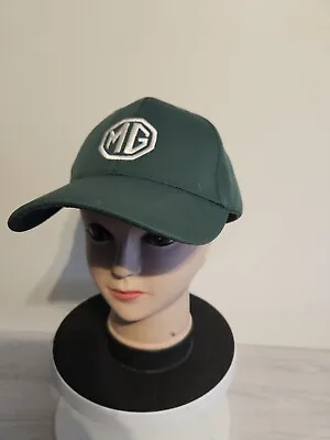 MG RACING GREEN BASEBALL CAP Size Fits All  MG LICENSED MERCHANDISE. • £19.99