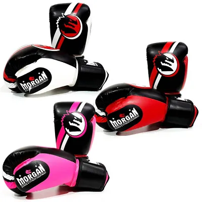 Morgan Sports - V2 Classic Boxing Gloves - PT Sparring Fitness MMA - 8 To 16oz • $38.95