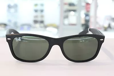 Rayban New Wayfarer Black RB2132 622 Sunglasses • $119