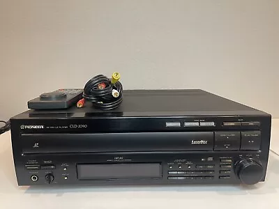 Pioneer CLD-2090 CD/CDV/LD Laserdisc Player W/Remote Great Condition *TESTED • £267.61