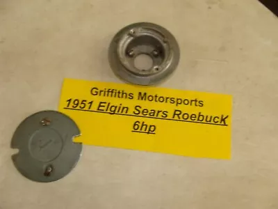 1951 ELGIN Outboard Motor 571-58641 Sear 6hp Recoil Rope Pulley Cover Start Pull • $29