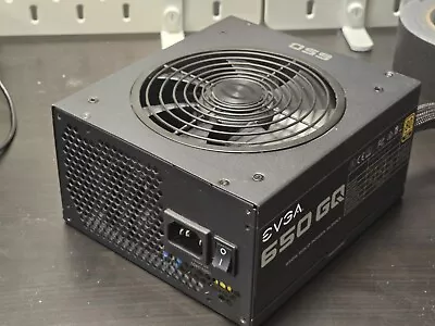 EVGA 650 GQ 650w 80 Plus Gold Modular Power Supply With Cables • $23