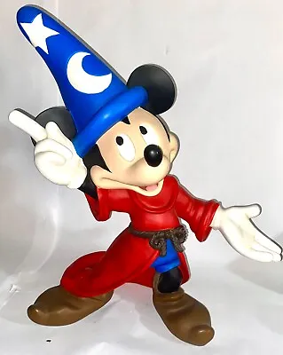 Disney - Big Figure - Sorcerer Mickey - Fantasia - Retired Big Fig 2006 - Used • $599
