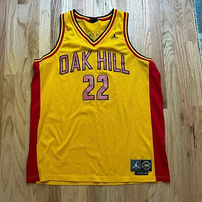 Men's Vintage Nike Jordan Oak Hill Carmelo Anthony High School Jersey Sz 2XL XXL • $34