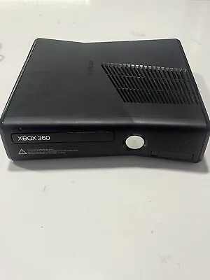 $30 • Buy Xbox 360 S Slim Black Console Only Model 1439 For Parts Or Repair AS IS