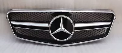 Mercedes Benz W212 E-Class E350 E550 E63 AMG Look Sedan Grille 2010-2013 W/Star • $269.95