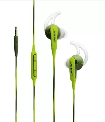 Bose SoundSport Wired In Ear Headphones - Energy Green • $32