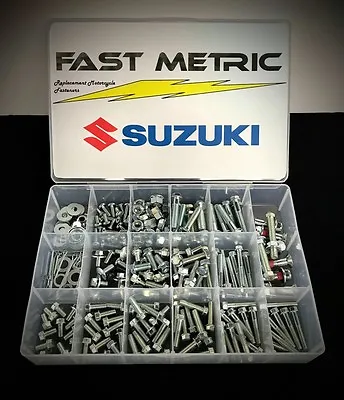 Fastmetric 303pc Bolt Kit Suzuki RM60 RM65 RM80 RM85 RM125 RM250 ENGINE PLASTIC • $59.99