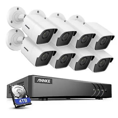 ANNKE 8CH 5MP Lite DVR 5MP Security Camera System CCTV Human&Vehicle Detection • $246.41