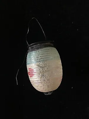 Antique Vintage Chinese Lantern Candle Cup German Glass Christmas Ornament • $125