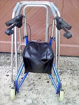 Three Wheel Mobility Walking Aid Plus 2 Lightweight Aluminium Adjustable Ones • £49.95