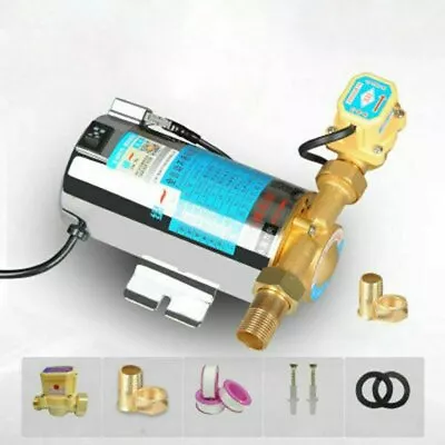 220V 100W Automatic Home Shower Washing Machine Water Pressure Booster Pump • $36.29