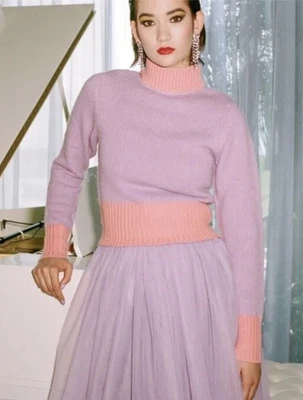 $72.76 • Buy Staud Two Tone Knitted Sweater Size M